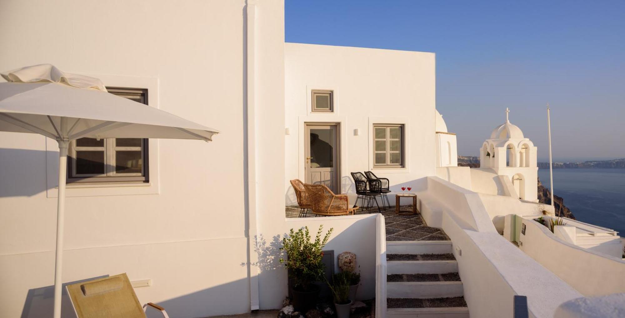 Anemos Family Suites ثيرا المظهر الخارجي الصورة