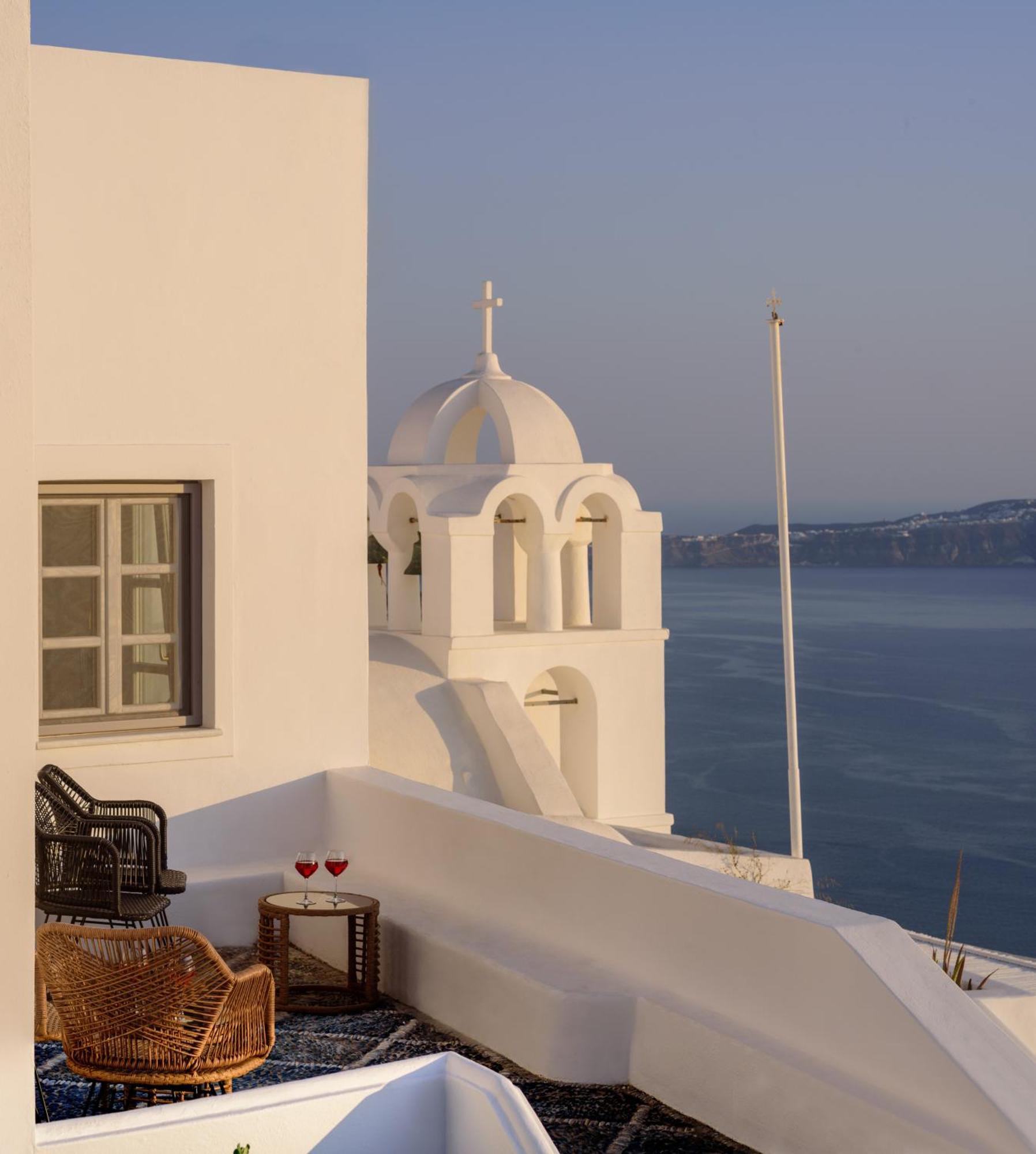 Anemos Family Suites ثيرا المظهر الخارجي الصورة