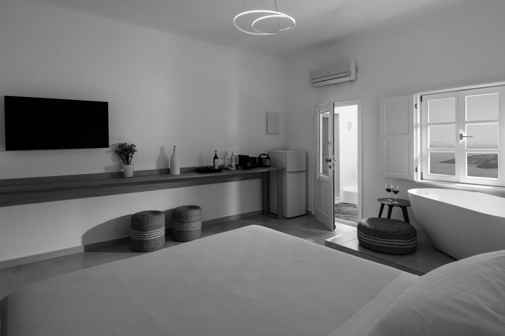 Anemos Family Suites ثيرا المظهر الخارجي الصورة